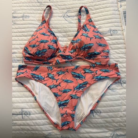 MeUndies Other - Shark Bikini Swimsuit MeUndies Women Size 2xl